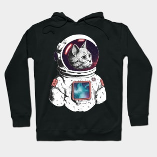 Cat Astronaut Hoodie